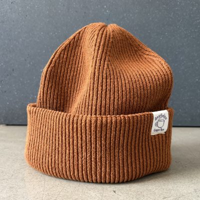 Cuppa tea beanie - Ochre